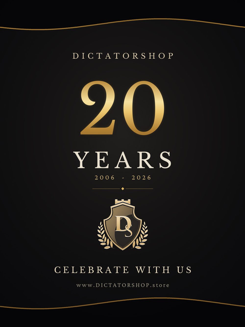 DICTATORSHOP 20 Years - Celebrate with us