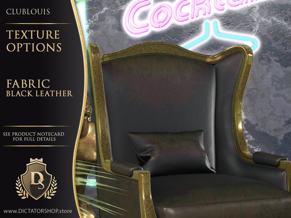 ClubLouis Black Leather