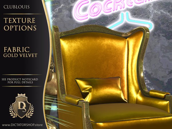 ClubLouis Gold Velvet