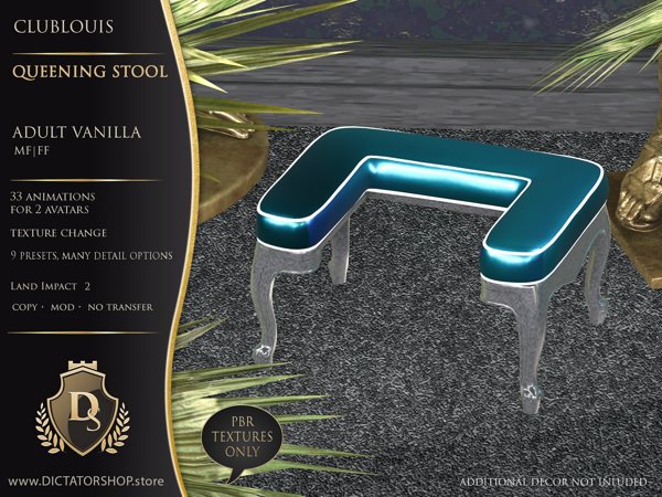 ClubLouis Queening Stool