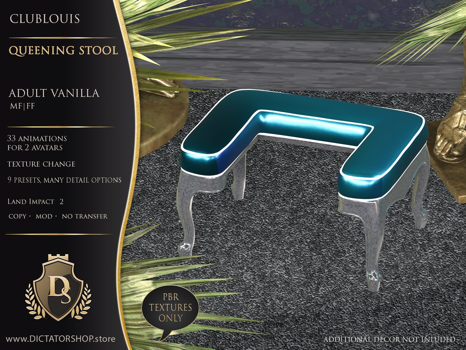 ClubLouis - Queening Stool