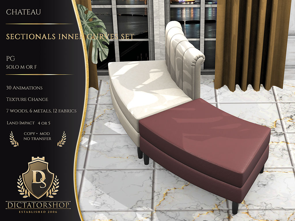 Chateau - Sectionals Inner Curves Set